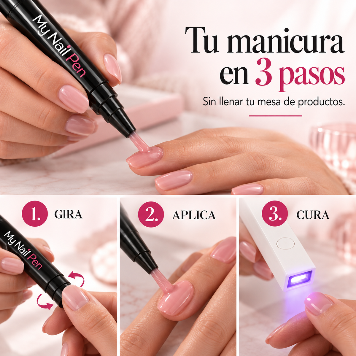 My Nail Pen™ – Lápiz de Gel UV/LED